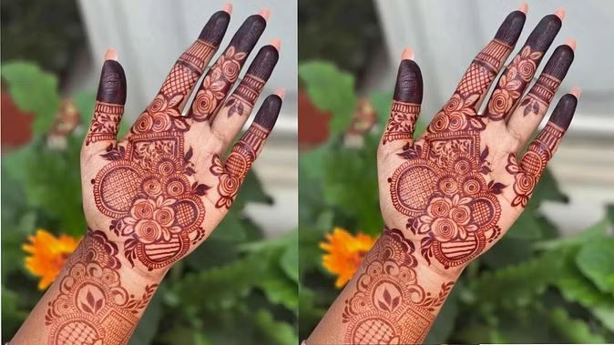 Karwa Chauth Mehndi Design