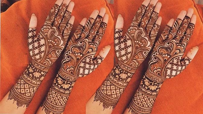 Karwa Chauth Mehndi Design